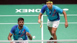 Satwiksairaj Rankireddy and Chirag Shetty Shine in Badminton