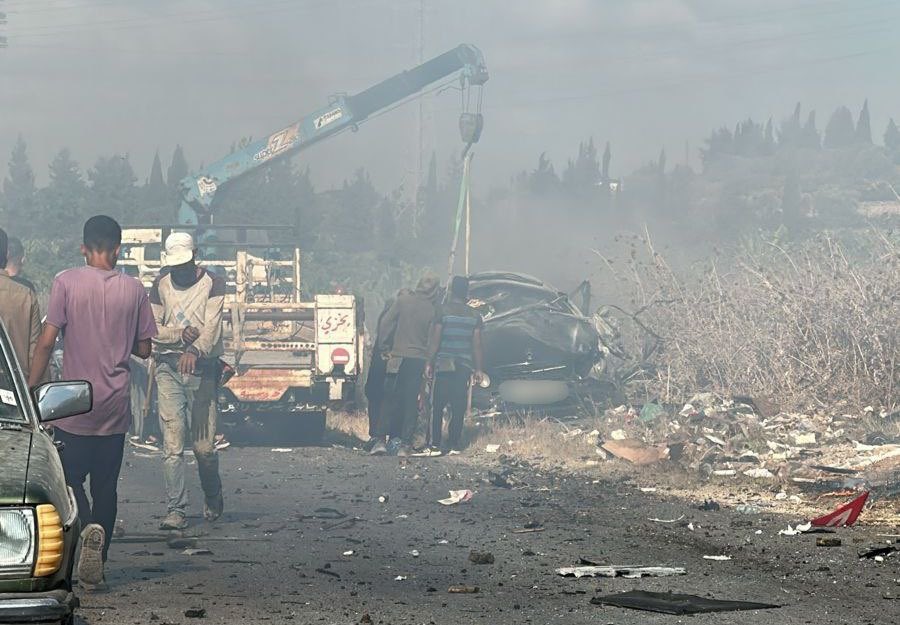 "Israeli airstrike on aid convoy in Gaza Strip resulting in fatalities"