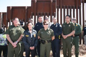 Kamala Harris visits the US-Mexico border to address immigration policies ahead of the 2024 election.