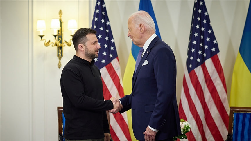 Biden announces military aid package for Ukraine during Zelenskiy visit